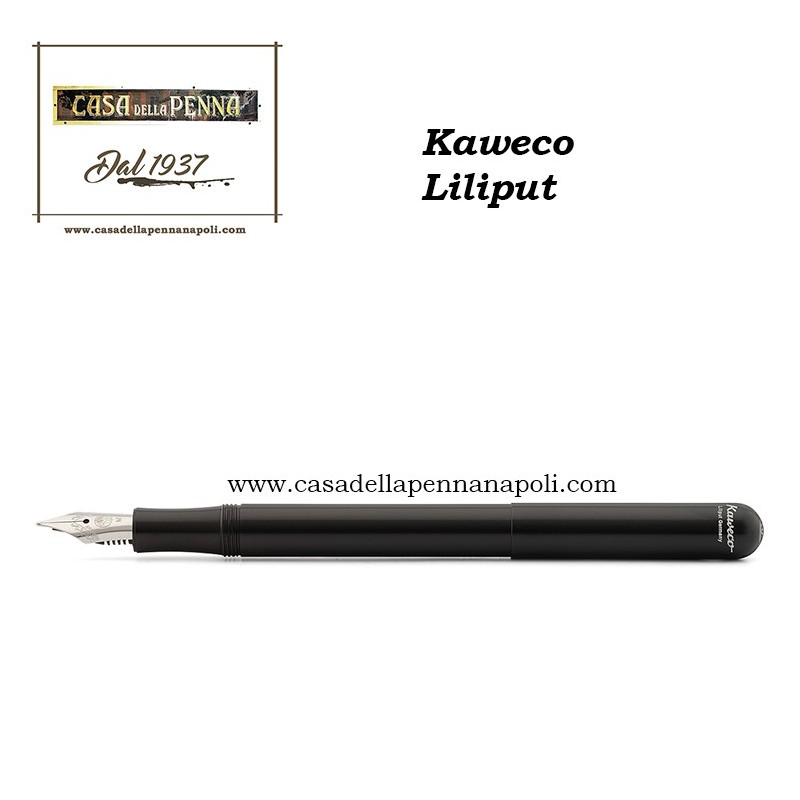 KAWECO Lilliput Nero - penna stilografica/sfera