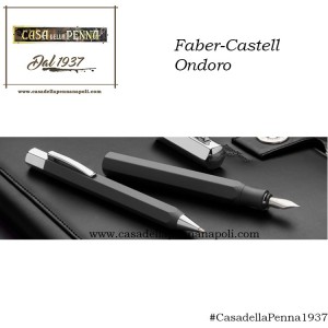Faber-Castell Ondoro Nero - penna stilografica/roller/sfera in OFFERTA!  