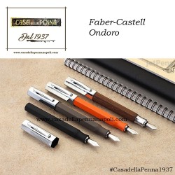 Faber-Castell Ondoro Nero - penna stilografica/roller/sfera in OFFERTA!  
