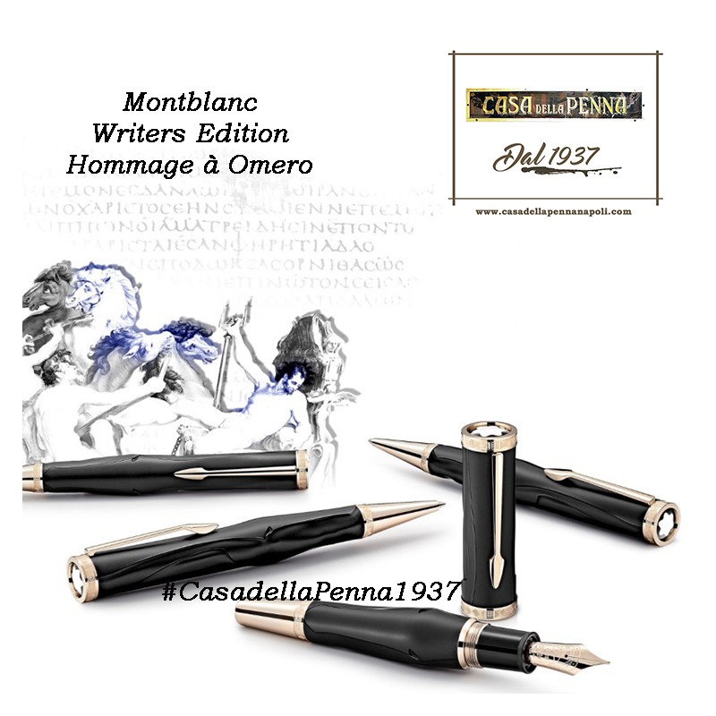 Montblanc Writers Edition Hommage à Homère - edizione limitata - penna stilo/roller/sfera