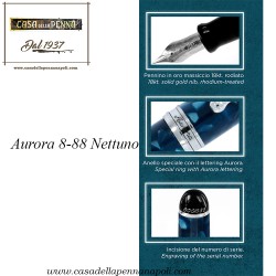 Aurora 8-88 Nettuno - penna stilografica