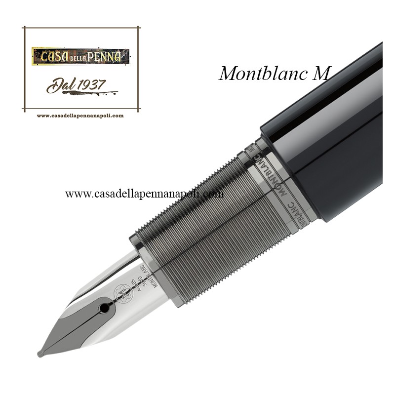 Montblanc M Black - penna stilografica, penna roller, penna sfera