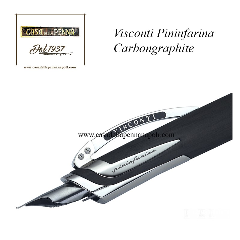 Visconti Pininfarina Carbongraphite - penna stilografica retrattile