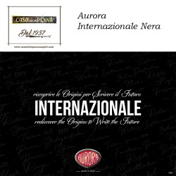 Aurora Internazionale Nera - penna stilografica
