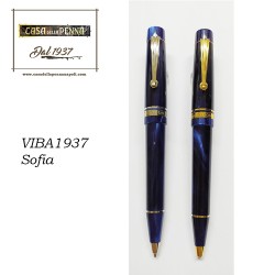 VIBA1937 - Sofia - sfera/roller con finiture dorate