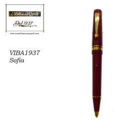 VIBA1937 - Sofia - sfera/roller con finiture dorate
