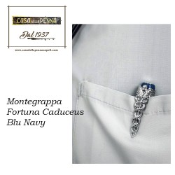 Montegrappa Fortuna Caduceus Blu Navy