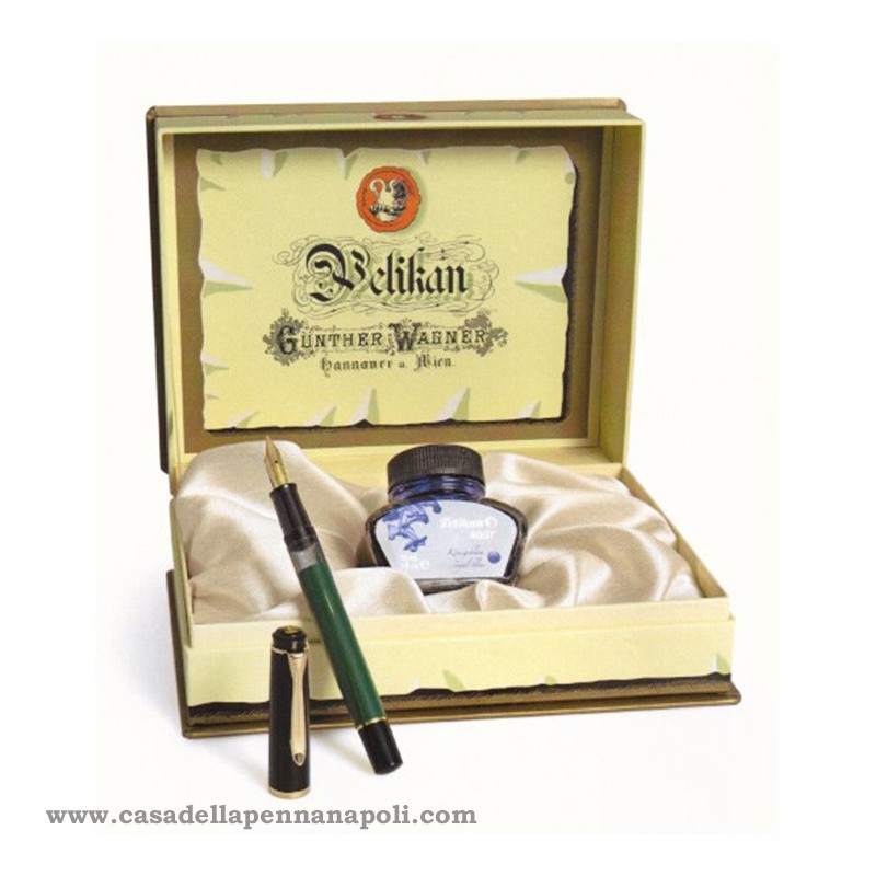 PELIKAN Classic 151 verde/nera - stilografica PELIKAN Classic 151 verde/nera - stilografica