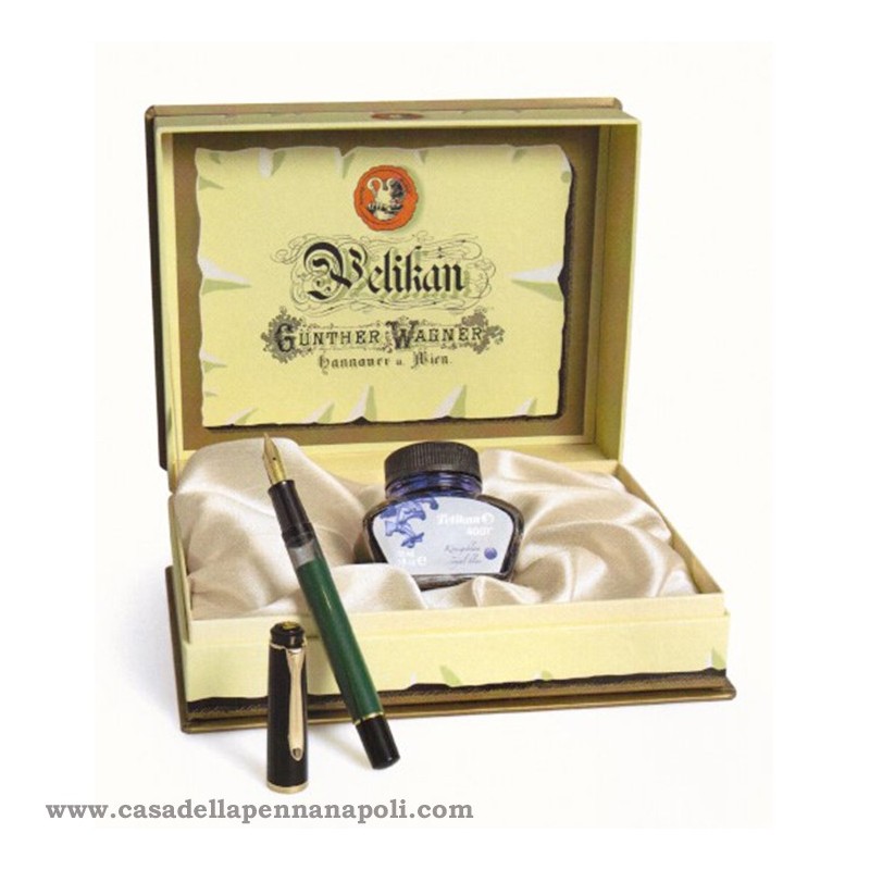 PELIKAN Classic 151 verde/nera - stilografica