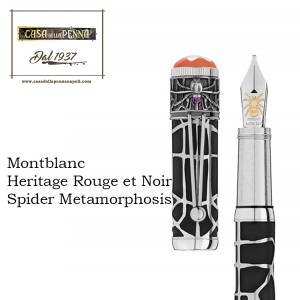 Montblanc Heritage Collection Rouge et Noir Spider Metamorphosis limited edition 1906