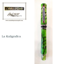 La Kaligrafica penna roller verde - art. 1210