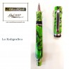 La Kaligrafica penna roller verde - art. 1210