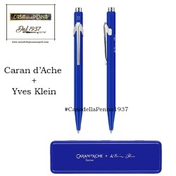Caran d'Ache 849 + Klein Blue