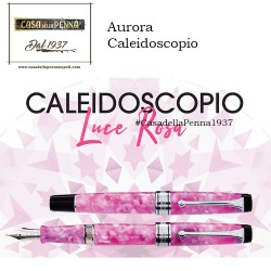 Aurora Caleidoscopio Luce Rosa penna stilografica e penna sfera