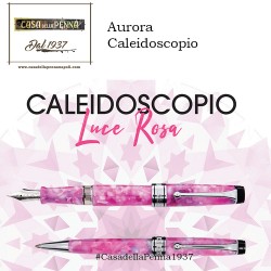 Aurora Caleidoscopio Luce Rosa penna stilografica e penna sfera