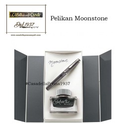 Pelikan Classic 205 Moonstone penna stilografica + inchiostro Edelstein ink of the Year 2020