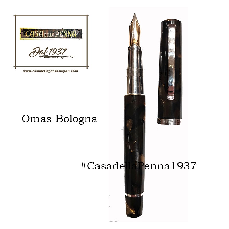 Omas Bologna celluloide brown - penne