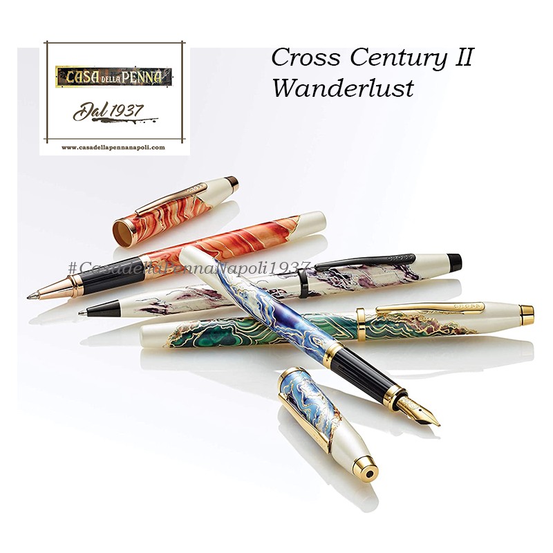 Cross Century II Wanderlust pen collection