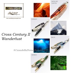 Cross Century II Wanderlust pen collection