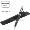 Set Montblanc Meisterstuck platinum roller + foderino