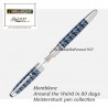 Montblanc Around the Wolrd in 80 days - Solitaire Le Grand edition - Meisterstuck pen collection