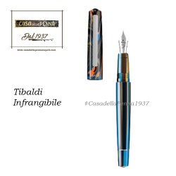 penna Tibaldi INFRANGIBILE - blu pavone