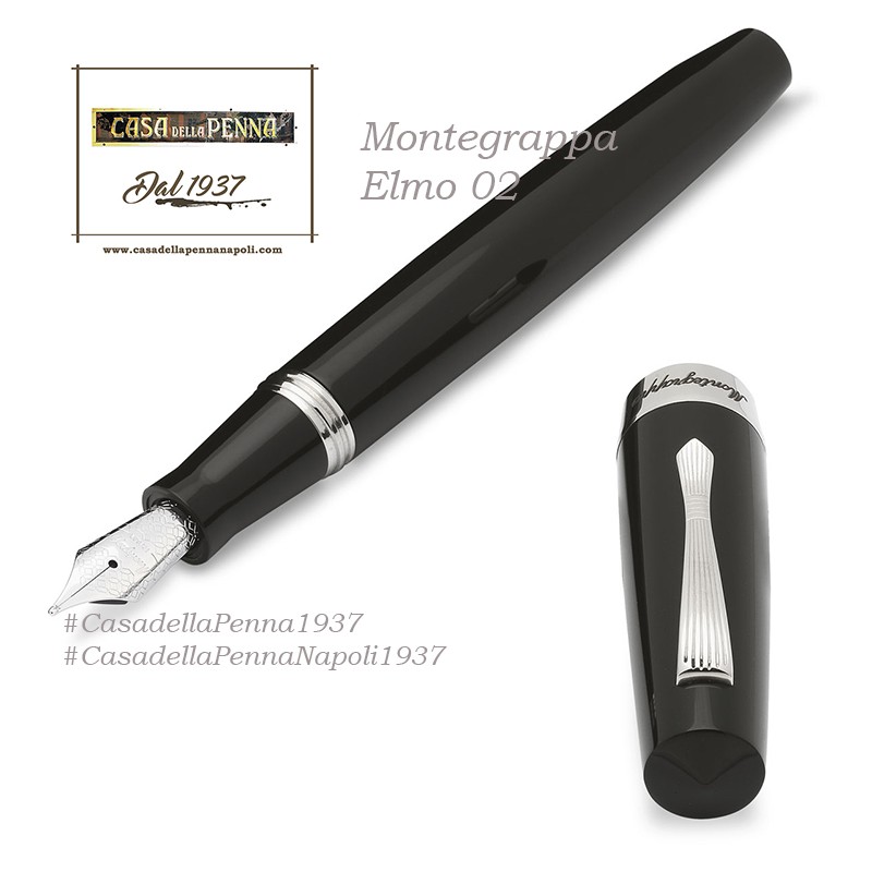 Montegrappa Elmo 02 - Jet Black - pen collection