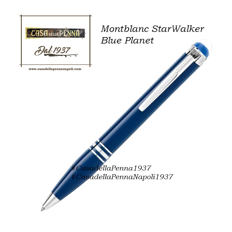Montblanc StarWalker Blue Planet - resina edition
