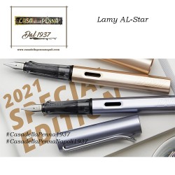 Lamy AL-star Cosmic and Azure special editions + Lamy ink-x in OMAGGIO