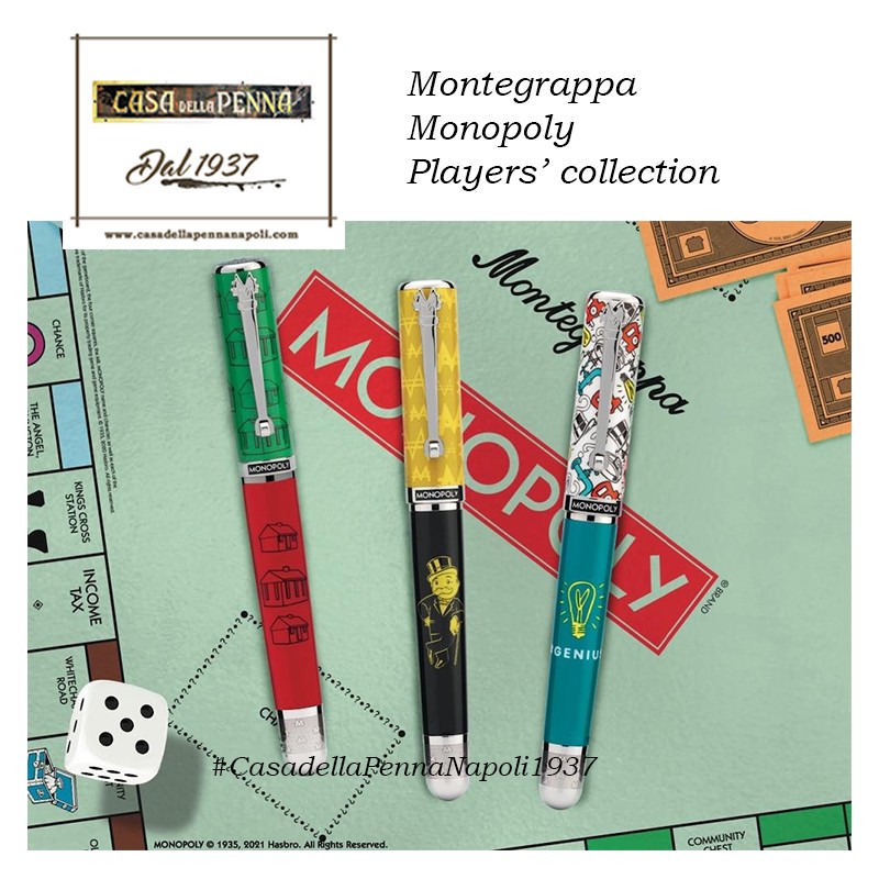 Montegrappa Monopoly Players’ collection - Genius penne