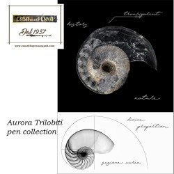 Aurora Trilobiti pen collection - cioccolato