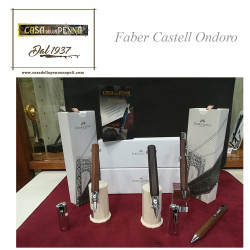 Faber-Castell Ondoro Smoked Oak - penna stilografica/roller/sfera in OFFERTA!