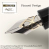 Visconti Vertigo arancio e nero