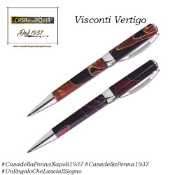 Visconti Vertigo arancio e nero
