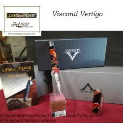 Visconti Vertigo arancio e nero