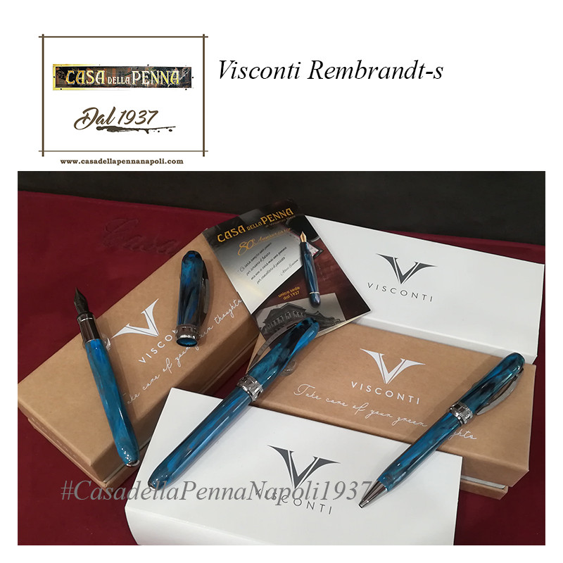 Visconti Rembrandt-s azzurro pen collection