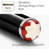 Montblanc Heritage Rouge et Noir Baby