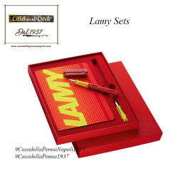 Lamy AL-star Set Penna Stilografica Glossy Red Edizione Speciale