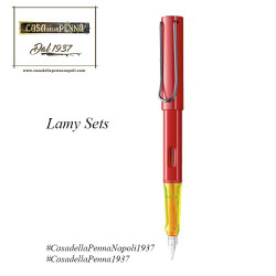 Lamy AL-star Set Penna Stilografica Glossy Red Edizione Speciale