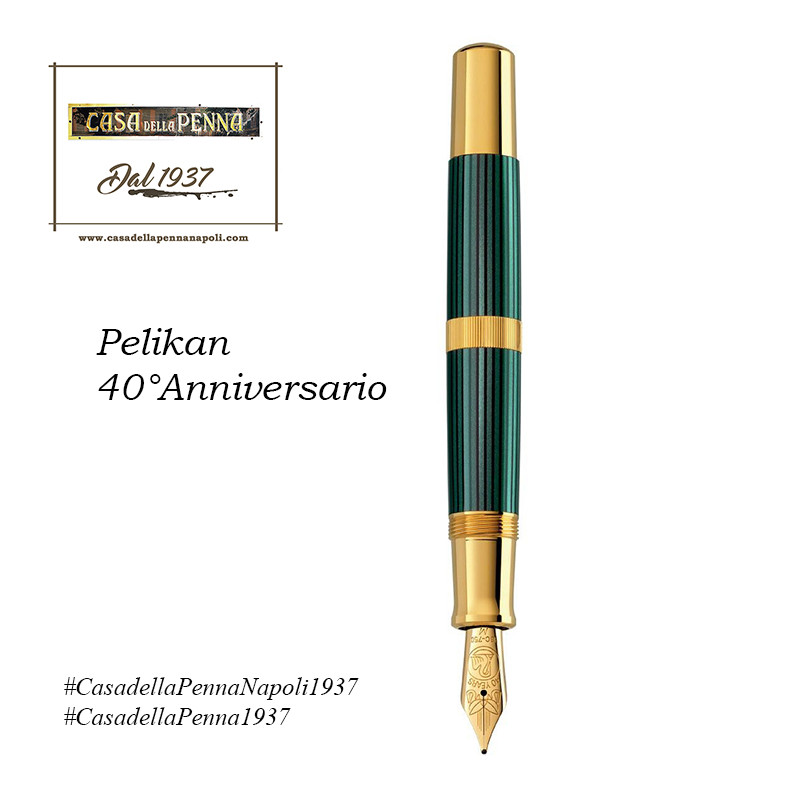 Pelikan 40 Years of Souverän® Limited Edition penna stilografica su Casa  della Penna Napoli 1937