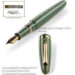 Montegrappa Venetia lagoon green pen collection