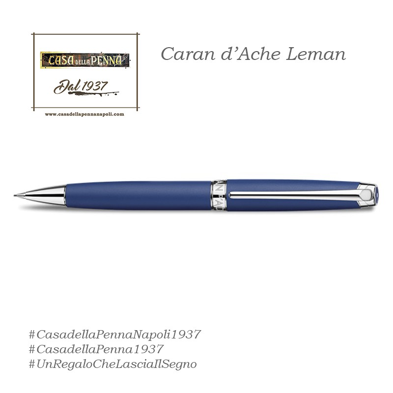 Caran d’Ache Leman Blu notte opaco