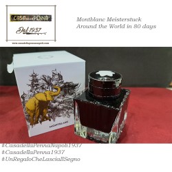 Montblanc Meisterstuck  Around the World in 80 days calamaio inchiostro