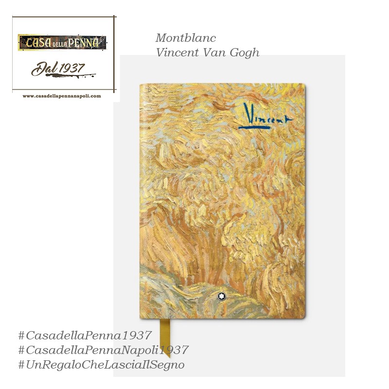 Montblanc Master of Art Homage to Vincent Van Gogh blocco note 146 piccolo