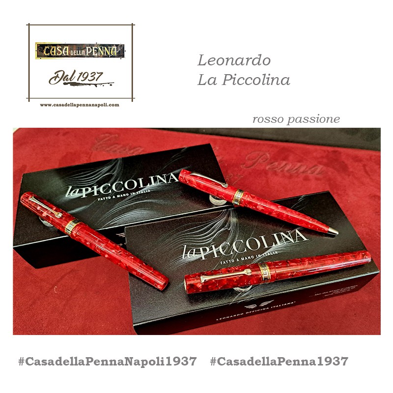Leonardo La Piccolina penne Rosso Passione