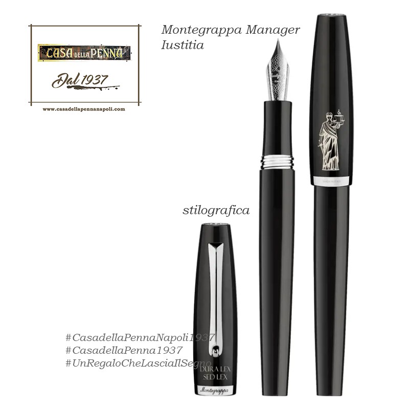 Montegrappa Manager IUSTITIA penne special edition