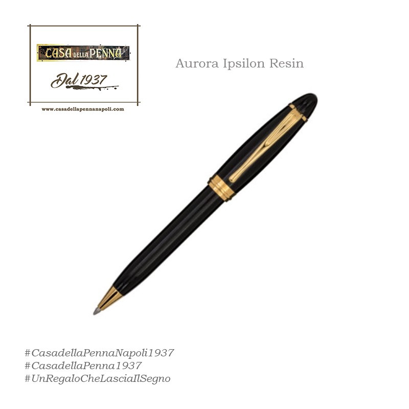 Ipsilon Resin Aurora - nero e oro
