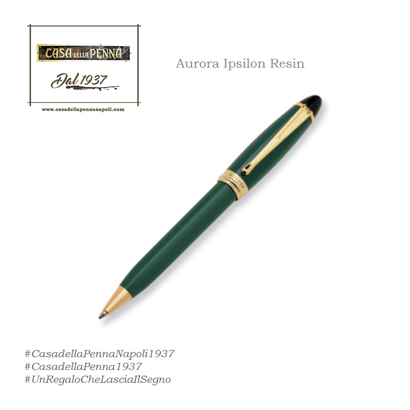 Ipsilon Resin Aurora - verde e oro