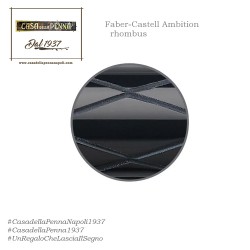 Faber Castell Ambition rombo resina nera