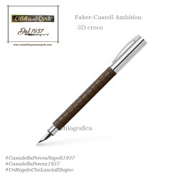 Faber Castell Ambition croco 3D Marrone